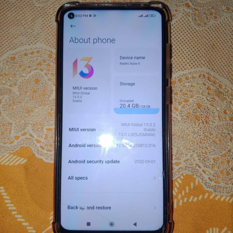 Xiaomi Redmi Note 9 1