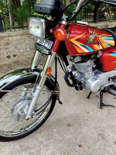 Honda CG 125 2026 Red Febulous Condition Gift For Lover