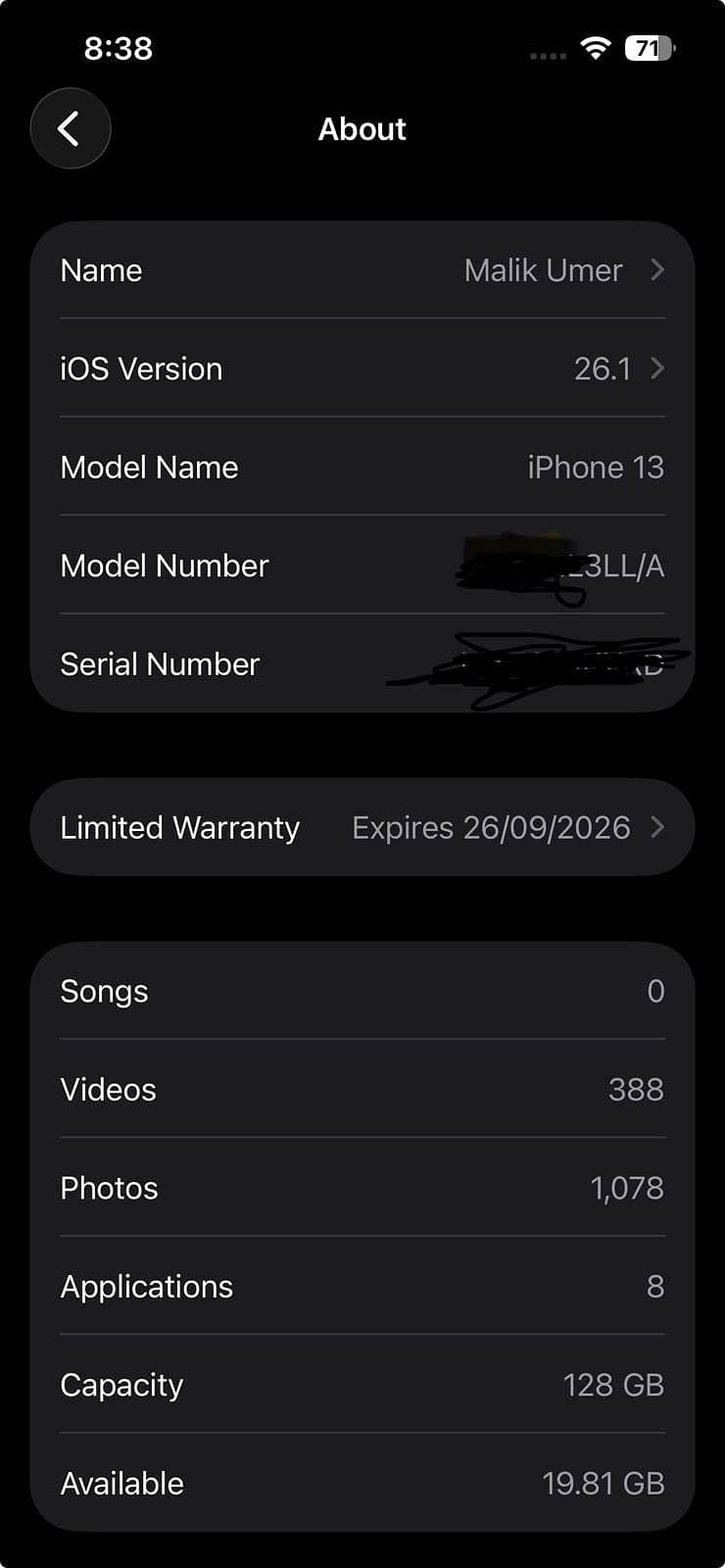 Iphone 13 JV 6
