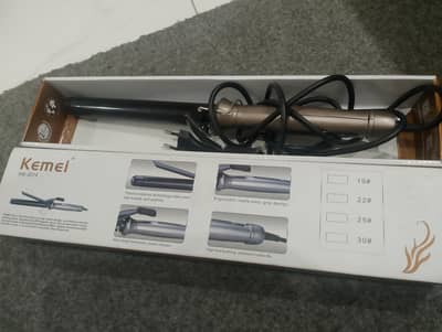 2in1 straightener and curling machine