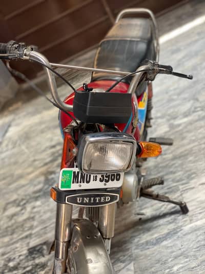 United 70cc 2018 7 by 10 condition