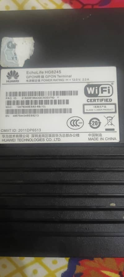 Huawei EchoLife HG8245 GPON WiFi ONT Router – Original
