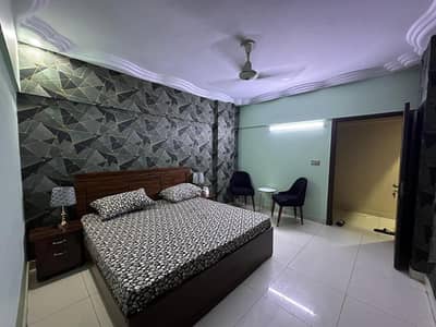 Flat for sale baddar commercial area Karachi DHA phase 5 fourth flour with lift