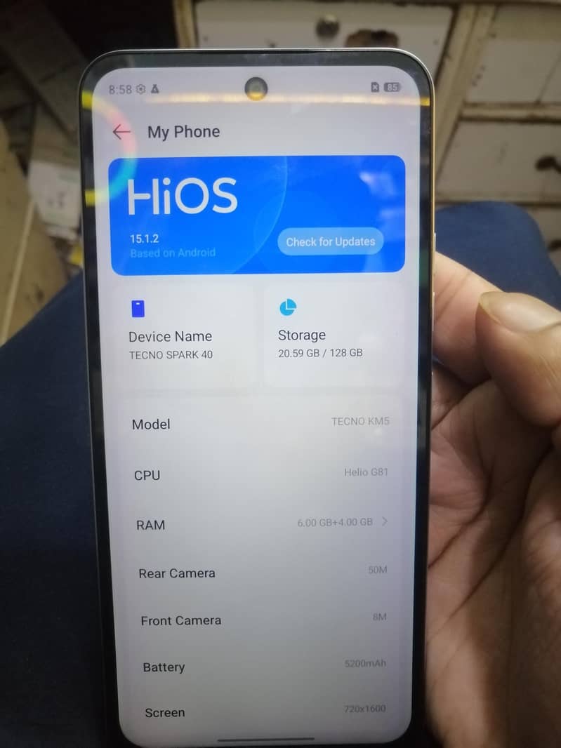 Tecno Other Model 8