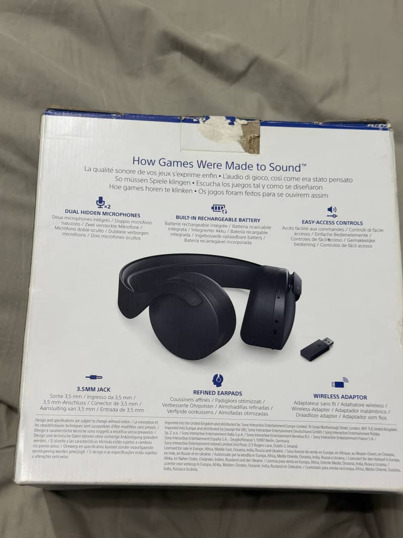 Playstation PULSE 3D wireless headset 5