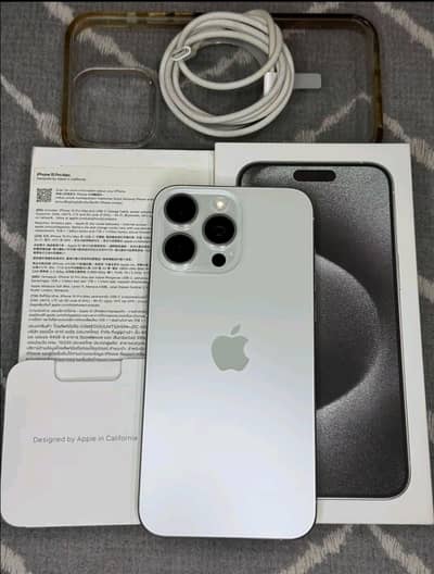 Apple iPhone 15 Pro Max PTA approved Urgent For Sale