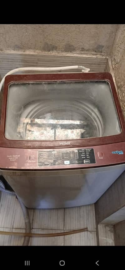 haier automatic washing machine
