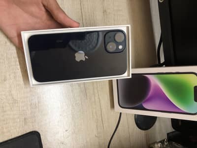 IPHONE 14 . JV .  84 HEALTH.  WITH BOX . WATERPACK
