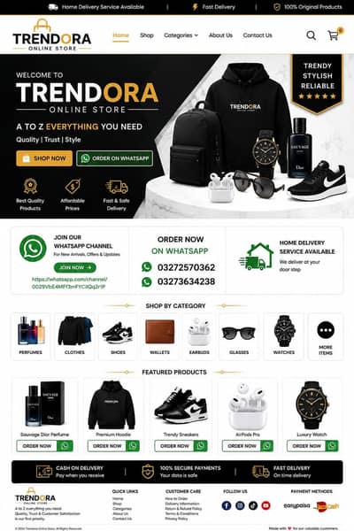  Trendora Online Store