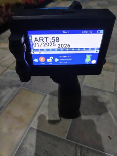 thermal injet handheld printer