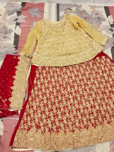 Lehnga set shirt duppata with potli