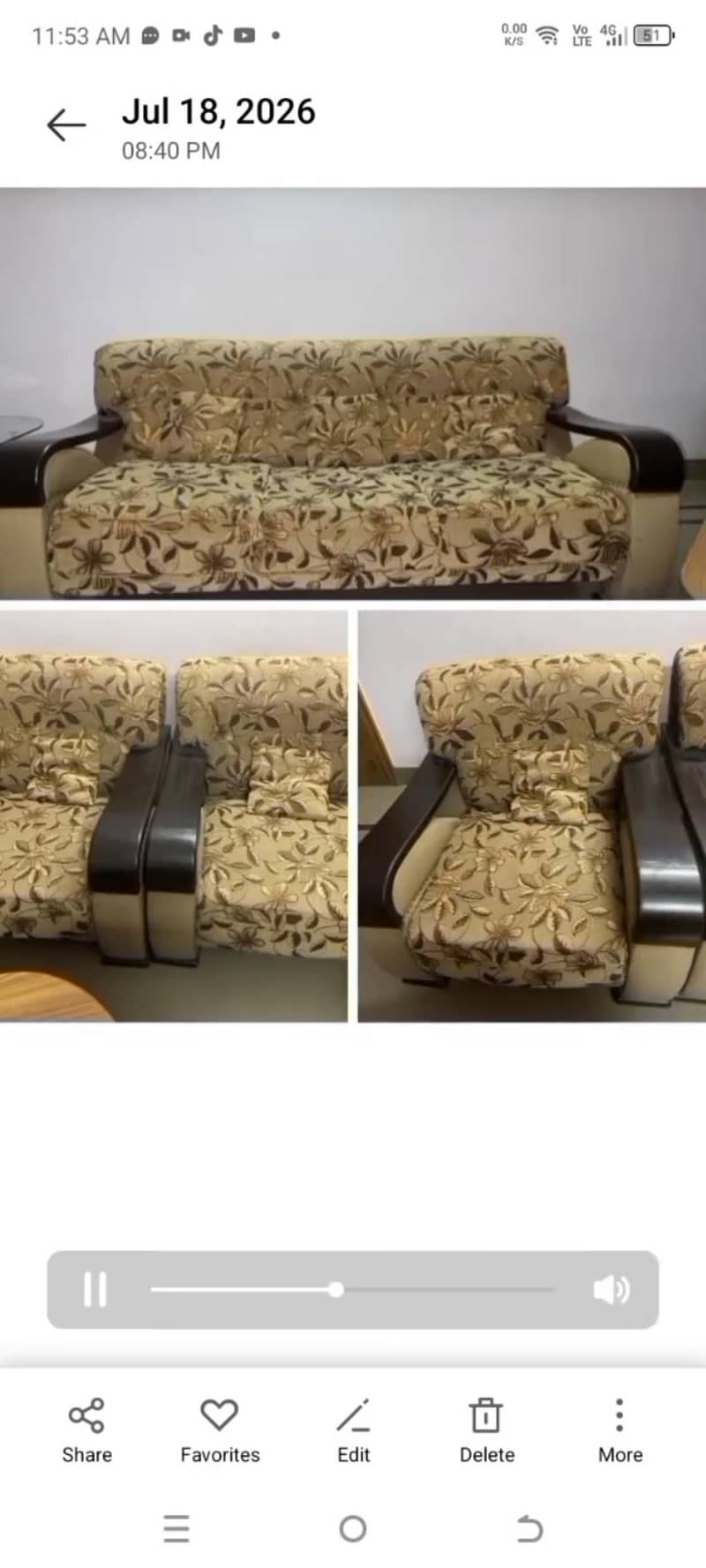 sofa set five seater 0
