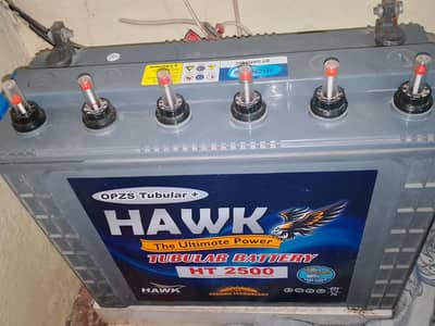 HAWK Tubular Battery  HT 2500