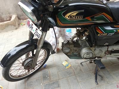 United 70cc bike