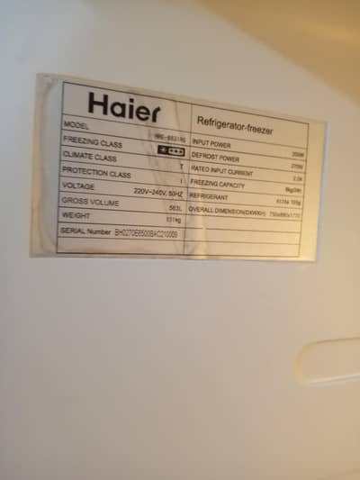 haier double door refrigerator for sale