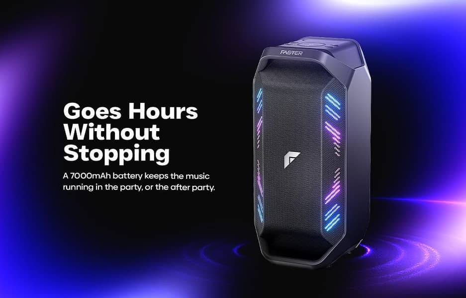 Faster Portable Speaker 4