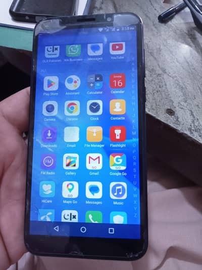 Huawei Y5 Lite,16Gb,2Gb,4G pta approved 10/9
