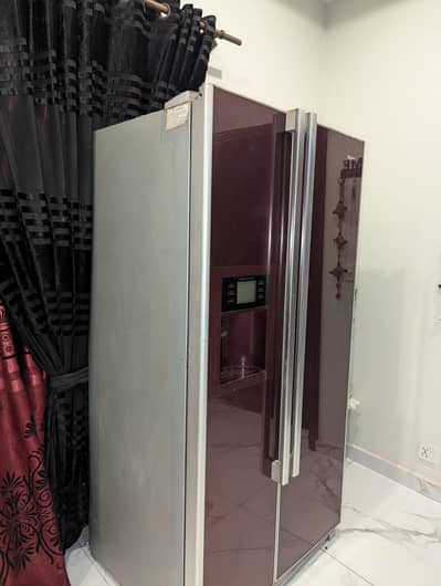 haier double door fridge