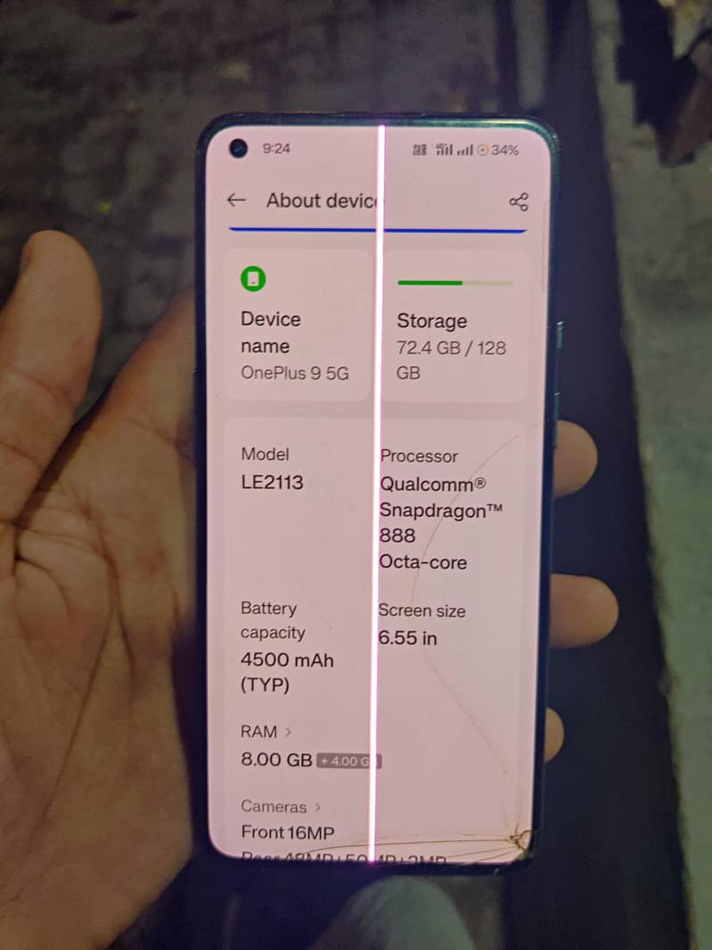 One plus 9.  . 5G 0