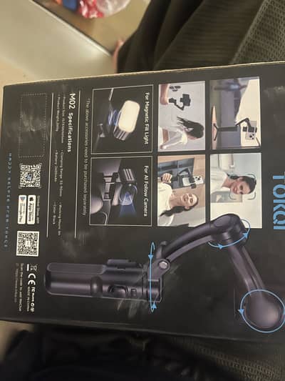 Tripod and mike set