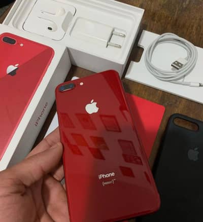 Apple iPhone 8 Plus 256 GB mein official PTI pro 10 by 10 condition