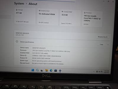 dell latitude 7320