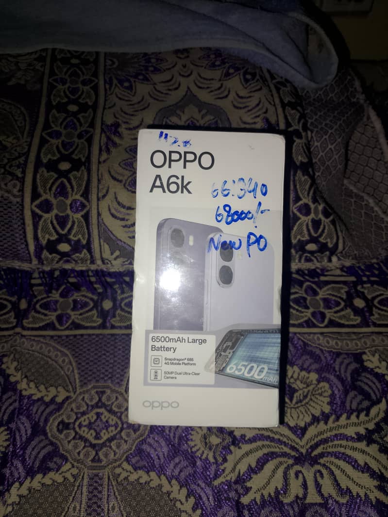 OPPO A6k 0