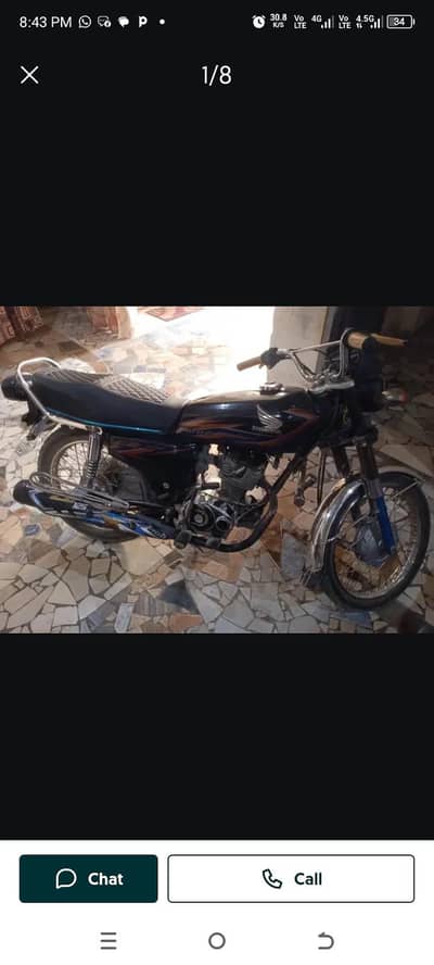 Honda 125 for sale document clear