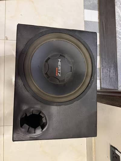 Hertz Energy 12 inch subwoofer with box