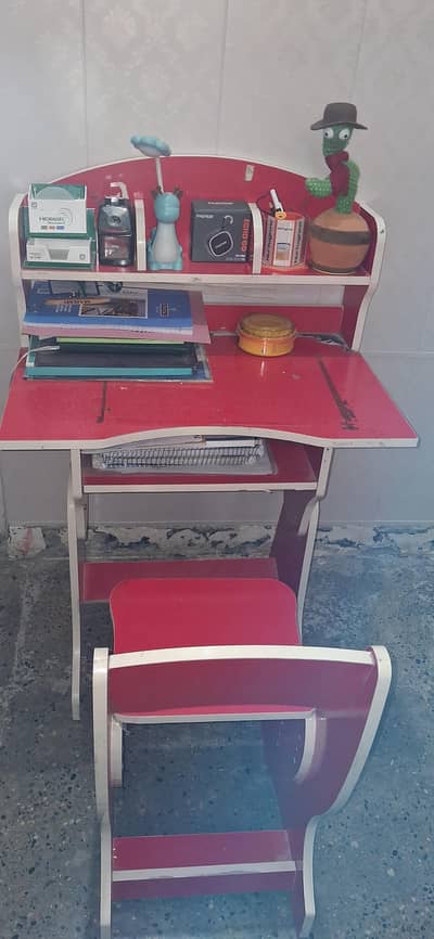 study table with chair