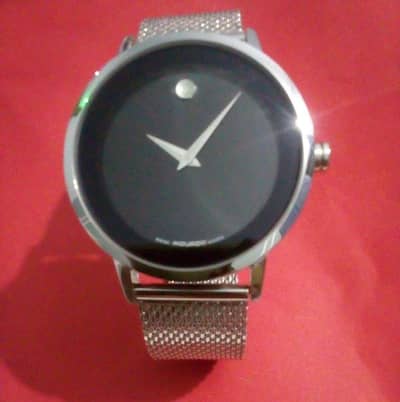 Movado Bold Series – Silver Mesh Strap (Unused)