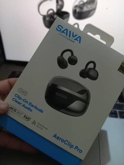 Saiya Clip-On Earbuds Clear Audio ( Aeroclip Pro)