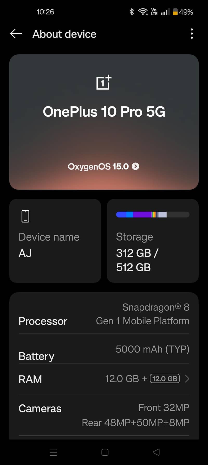 One Plus 10 Pro 3