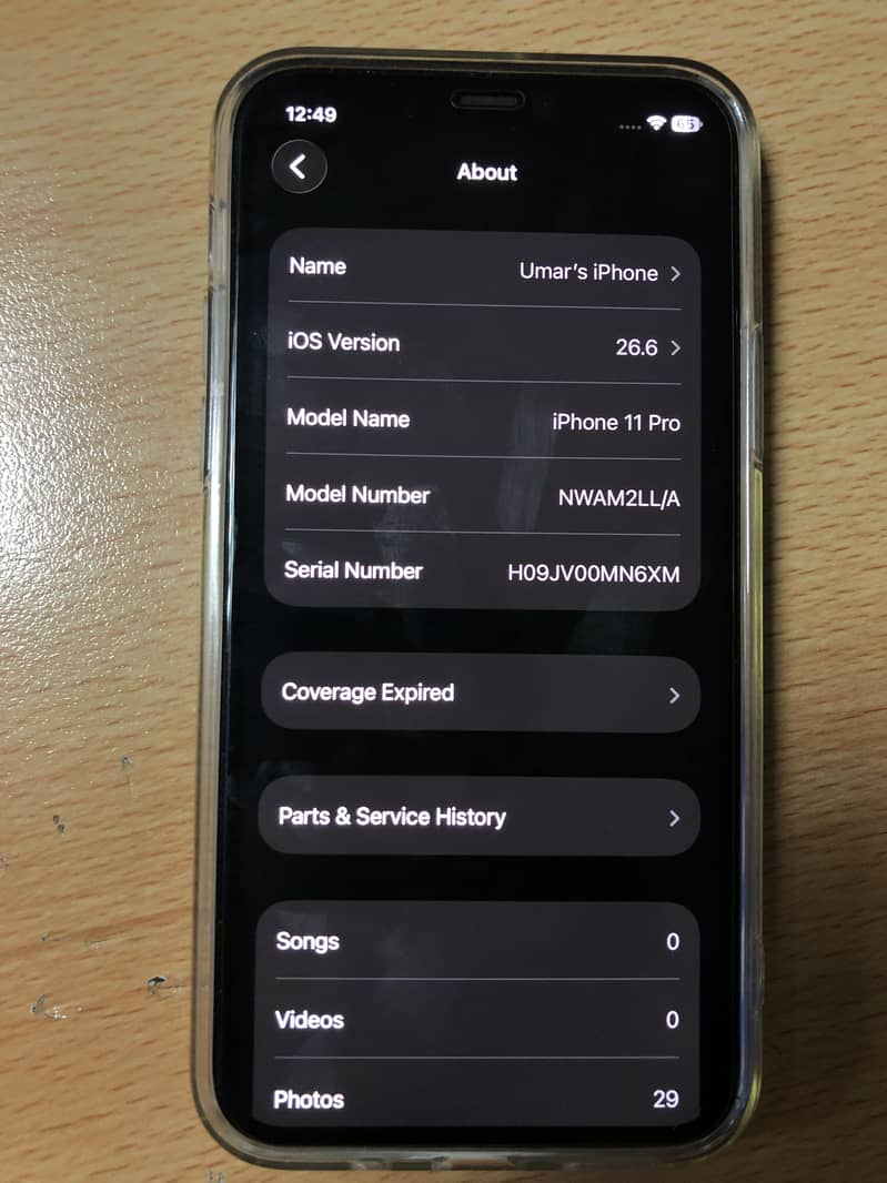 Apple iPhone 11 Pro 4