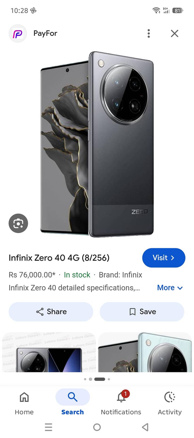 Infinix Zero 40 0