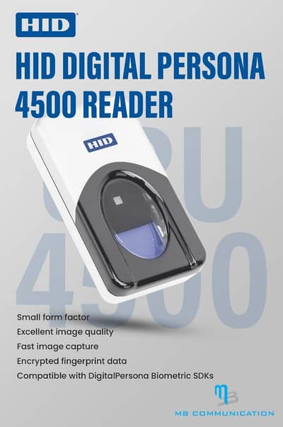 HiD digital persona URU 4500 Brand available