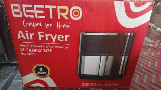 BEETRO AIR FRYER XL FAMILY SIZE