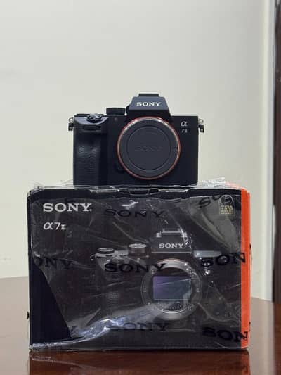 Sony a7iii Body For Sale i 4k shutter 10/9