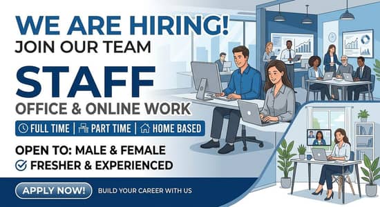 Hiring now in Lahore