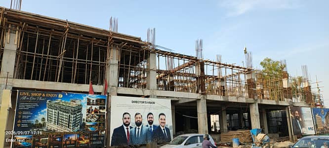 Premium Studio Apartment for Sale on installments in Down Town Tower Alkabir phase 2 Raiwind Road Lahore