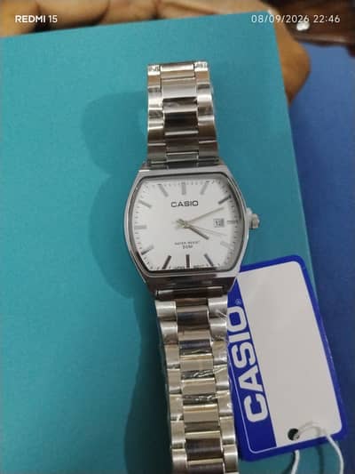 Original Casio Classic Analog Stainless Steel Watch for Sale