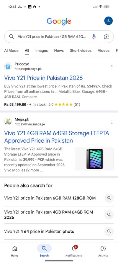 vivo Y21