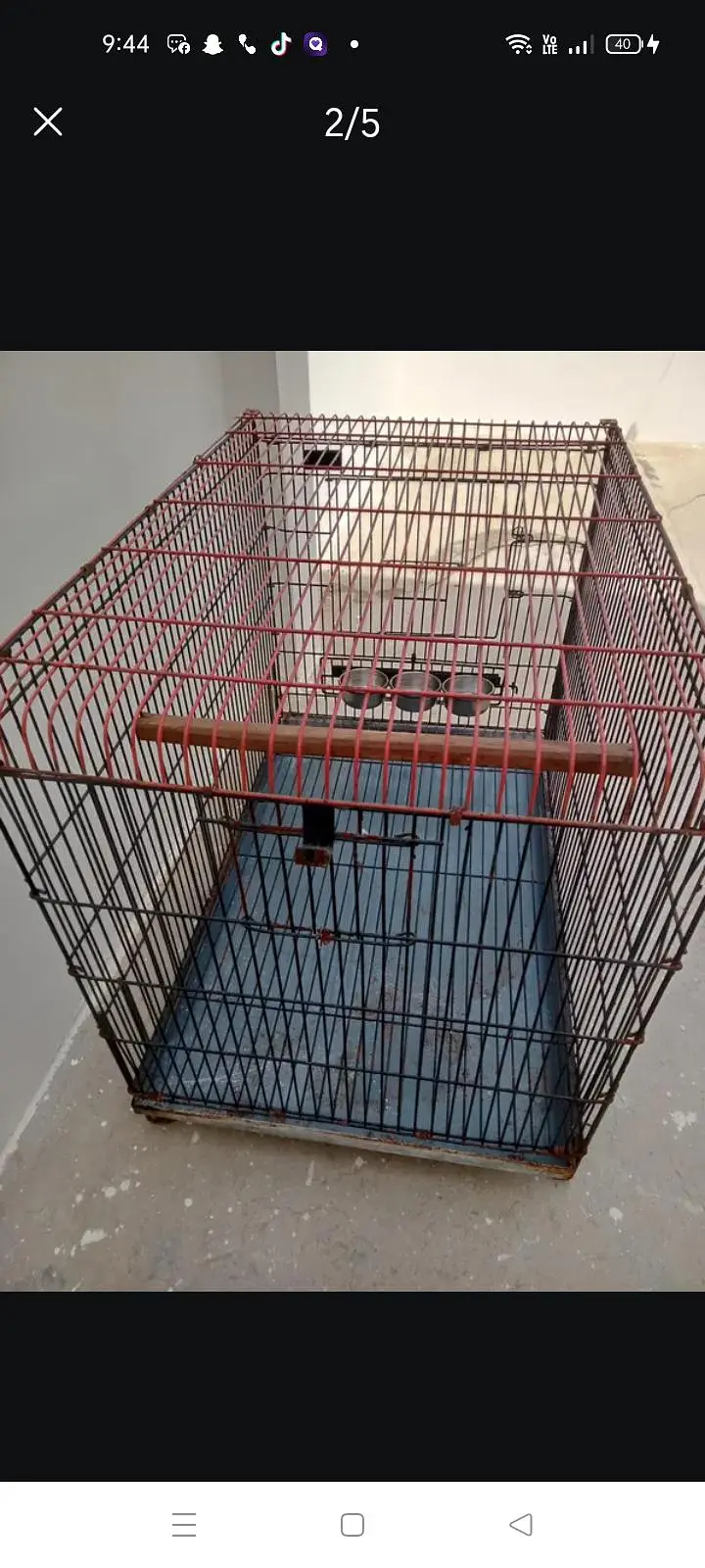 raw parrot cage — photo 5