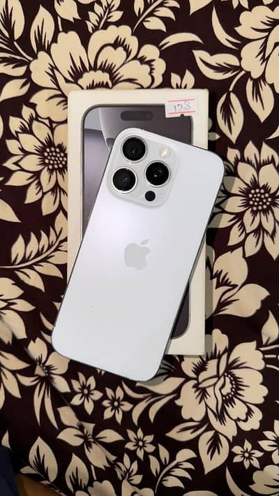 iPhone 16 Pro PTA Approved With box - 128Gb