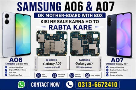 Samsung A06+A07 Motherboard