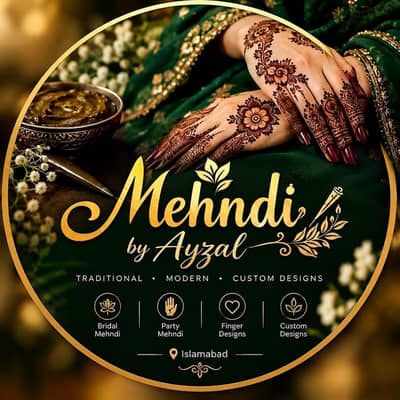 Ayzal Mehndi Artist | Beautiful or elegant mehndi designs