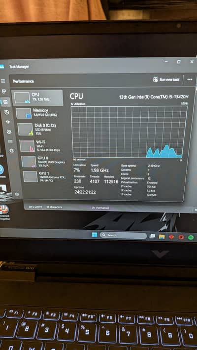 HP Victus 15 Gaming Laptop (13th Gen i5 / RTX 3060 6GB / 16GB RAM)