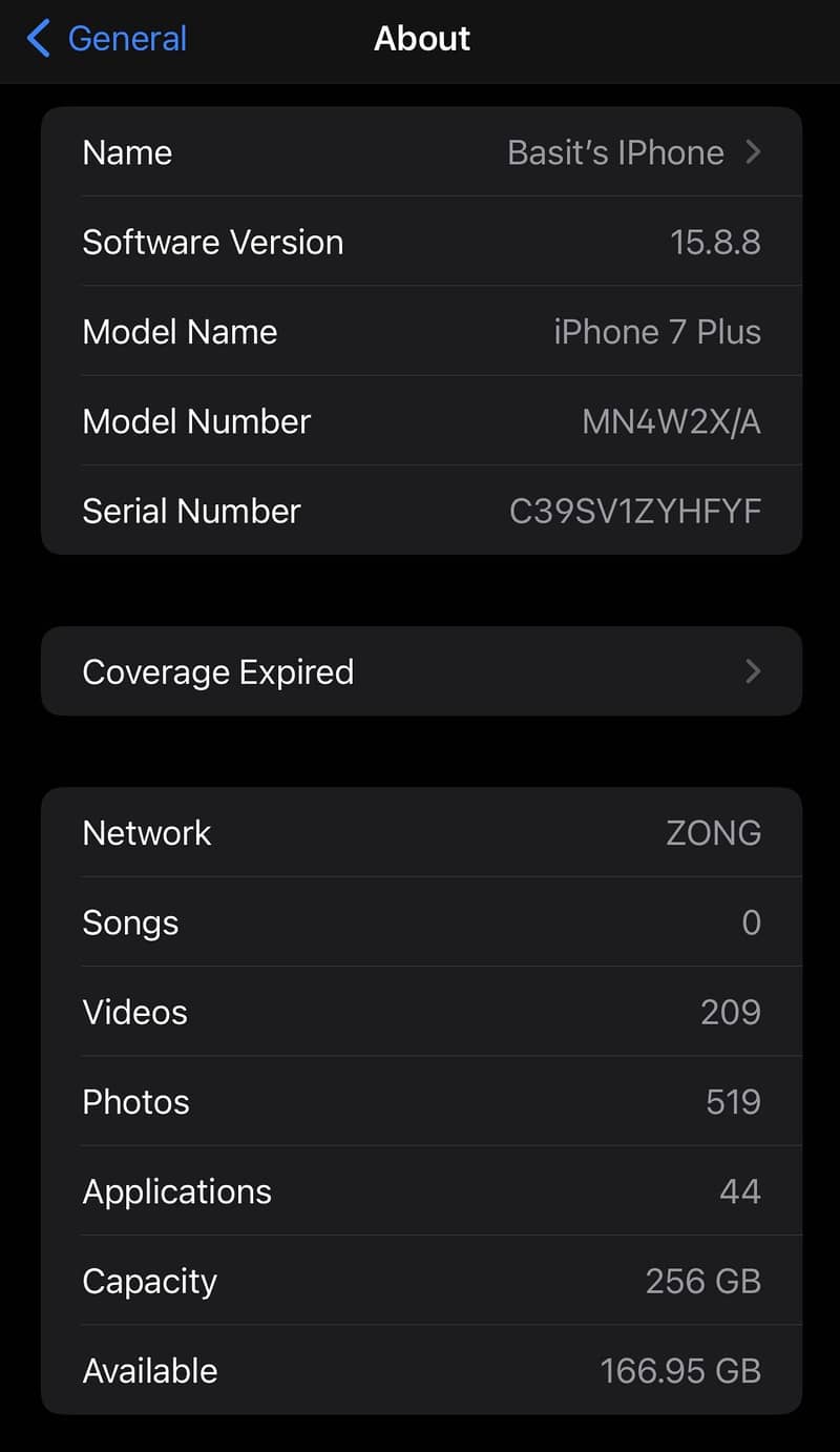 Apple iPhone 7 Plus 7