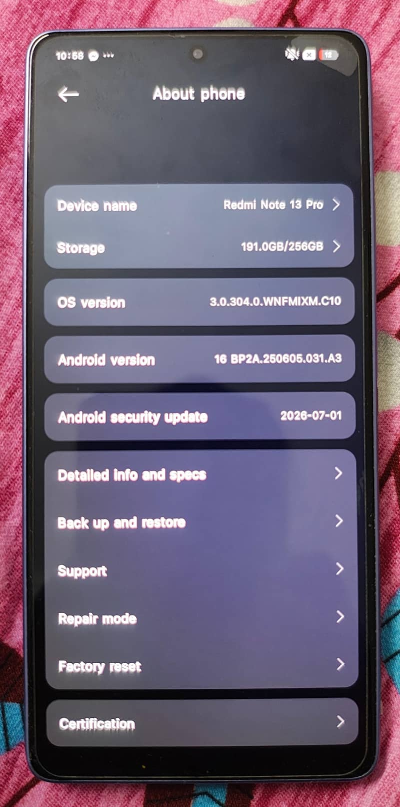 Xiaomi Redmi Note 13 Pro 5