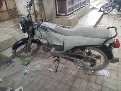 Super Power 70cc bike sealed engine better condition